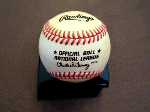 Ne Drysdale 3 X Wsc Dodgers Hof Aláírt Auto Vtg Játék Használt Feeney Baseball Szövetség - MLB Baseball Játék, Használt