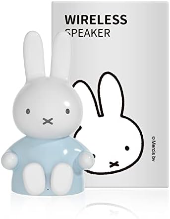 Miffy Bluetooth Figura Hangszóró, Mini Bluetooth Hangszóró, Vezeték Nélküli Hangszóró, Hordozható Bluetooth Hangszóró (Világoskék)