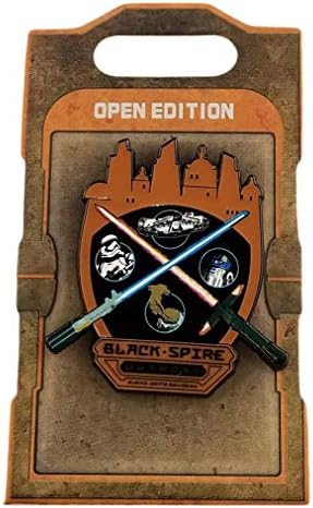 Disney Pin - Star Wars Galaxis Szélén - Fekete Torony Előőrs - Át Fénykardok