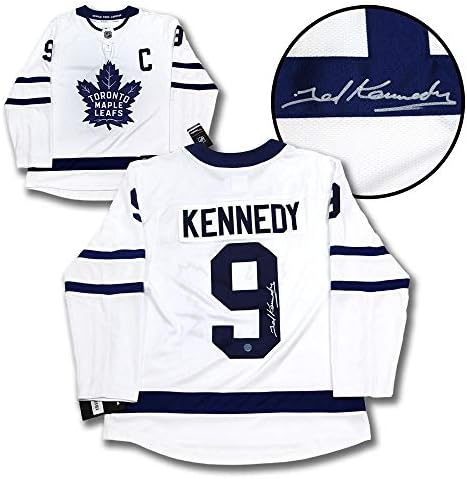 Teeder Kennedy Toronto Maple Leafs Aláírt Fehér Fanatikusok Jersey - Dedikált NHL-Mezek