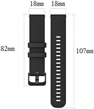 VEVEL 20mm Karkötőt a Csukló Pánt TicWatch E A Garmin Venu A Forerunner 645 Szilikon Smartwatch Watchband