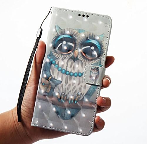 COTDINFORCA Samsung Note 8 Esetben a Galaxy Note 8 Tárca Esetben Prémium PU bőrtok 3D Kreatív Festett Hatás Design Teljes