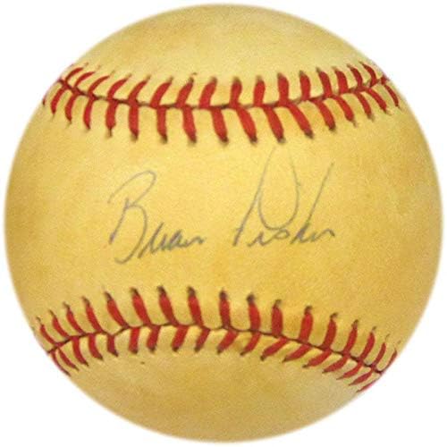 Brian Fisher Dedikált Baseball - Dedikált Baseball