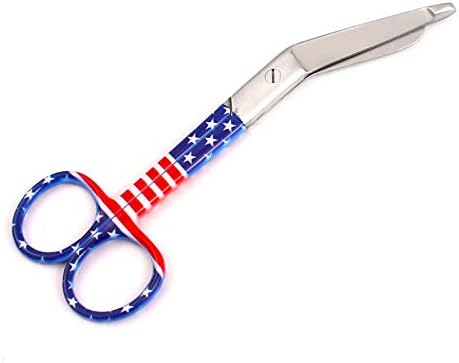 Lister Kötést Olló Nővér Olló USA Zászló Minta 5.5 (DDP)