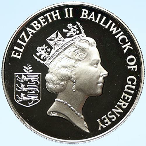 1986 GG 1986 GUERNSEY Szigetén Elizabeth II NEMZETKÖZÖSSÉG Pr 2 Kiló Jó Hitelesített