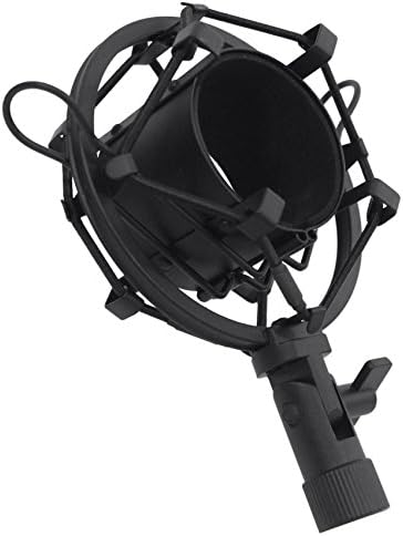 Rockville RCM02 Pro Stúdió Felvétel Kondenzátor Mikrofon Mic+Fém rezgéscsillapító Csomag iSTAND 75 Asztali Gémes Mikrofon