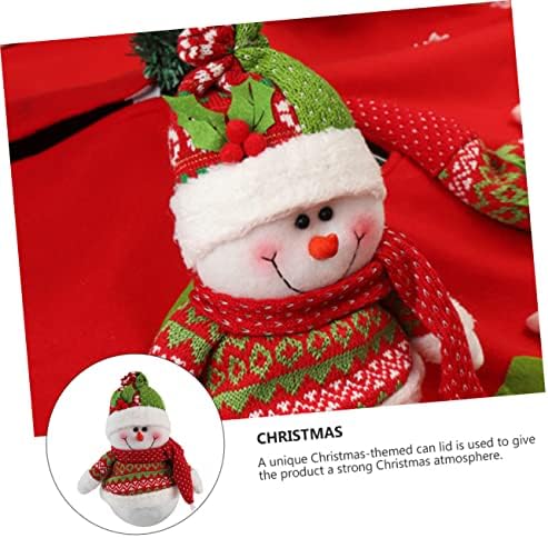 SEWACC 1db Candy Üveg Dekoráció Chritmas Candy Santa Candy Candy Ételek Dekoratív Karácsonyi Kellékek, Karácsonyi Édesség