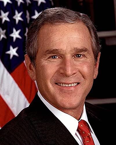 George W. Bush elnök Hivatalos Portré 11x14 Ezüst-Halogenid-Fotó Nyomtatás