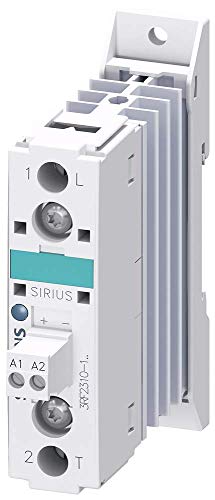 Siemens 3RF23 10-1BA22 SIRIUS SC Félvezető Mágneskapcsoló, egyfázisú, Csavaros Csatlakozás, Átfolyós Váltás, 24-230V Névleges
