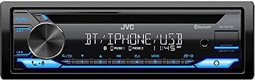 JVC KD-TD71BT Bluetooth-Vevő Autó Hifi, USB Port – AM/FM Rádió, CD, MP3 Lejátszó, Alexa Engedélyezve - 13 Számjegyű LCD Dual-Line