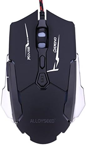 K1015 Vezetékes Usb Gaming Mouse 7 Gomb Fekete
