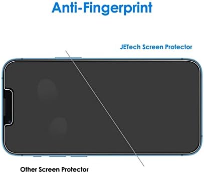 JETech képernyővédő fólia iPhone 13 mini 5.4-Es a Kamera Lencséjét Védő, Könnyű Telepítés Eszköz, Edzett Üveg Film, 2-Komponensű