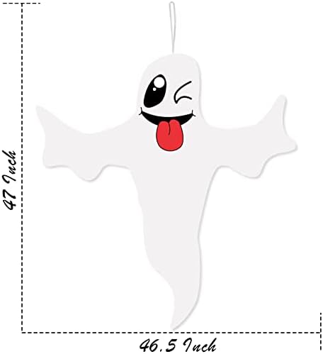 47 Halloween Dekoráció, Kültéri Szellem lebeg Dekoráció Udvaron Kerti Gyep Kert Halloween természetvédő Vicces Kísérteties