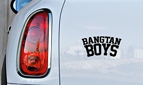 BTS Bangtan Fiúk Szöveg Autó Vinyl Matrica, Matrica Matricát az Auto Autók, Teherautók Szélvédő Egyéni Falak Windows Ipad,