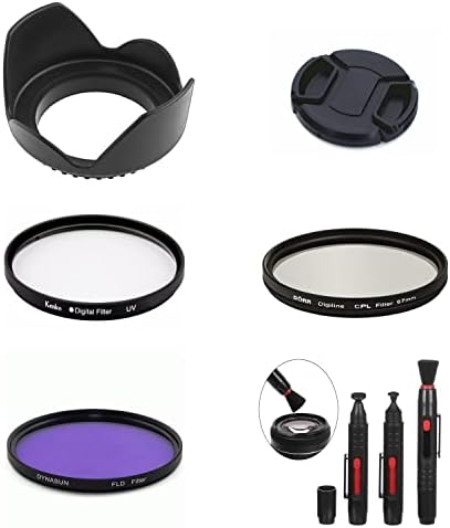 SR9 62mm Kamera Csomag napellenző Sapka UV CPL FLD Szűrő Ecset Kompatibilis Rokinon 50mm f/1.2 Lencse & Rokinon 50mm T1.3