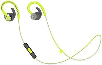 JBL Tükrözik Kontúr 2.0 - In-Ear Vezeték nélküli Sport Fejhallgató, 3-Gombot a Mikrofon/Remote - Zöld (Felújított)