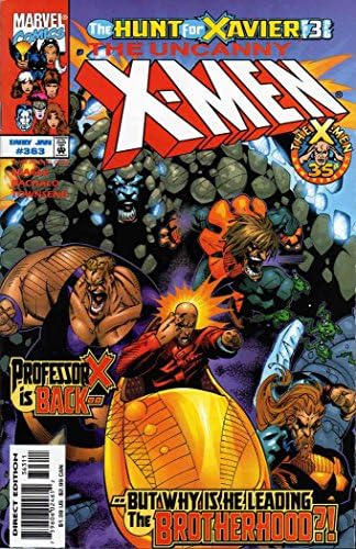 Rejtélyes X-Men, A 363 VF/NM ; Marvel képregény | Vadászni Xavier 3