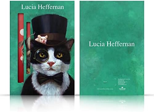 Fejét az Esetben Minták Hivatalosan Engedélyezett Lucia Heffernan hétfő Hangulat a Művészet Bőr Könyv Tárca burkolata Kompatibilis