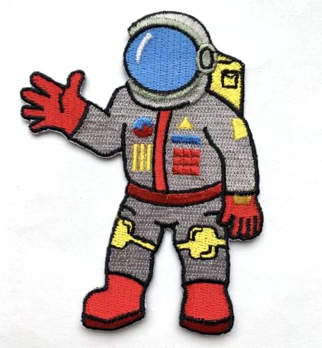 GlossTrick Űrhajós Utazás Tér Vas A Patch - Hímzett Varrni A Jelkép - Applied Patch Kabátok, vagy Hátizsákok - Jelvény Matrica