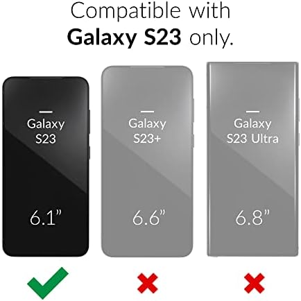 Vágynak a Kettős Őrség Samsung Galaxy S23 , Ütésálló Védelmi Réteg Esetben - Erdő Zöld