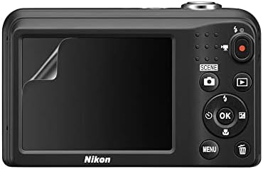 celicious Élénk Láthatatlan Fényes HD Képernyő Védő Fólia Kompatibilis Nikon Coolpix L31 [Pack 2]