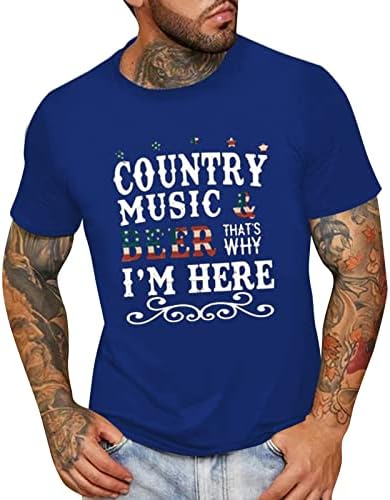 UBST Hazafias Rövid Ujjú T-shirt Férfi ruházat, Nyári Amerikai Zászló Betű Nyomtatás Sleeve Alkalmi Laza Divat Póló Maximum