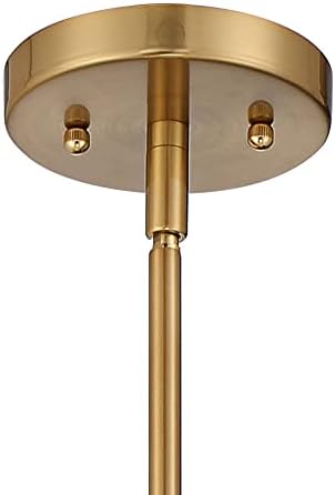 Possini Euro Design Mystic Arany Medál Csillár Világítás 15 Széles, Modern, Fehér Opál Üveg Árnyékban 3-Light Lámpatest Étkező,