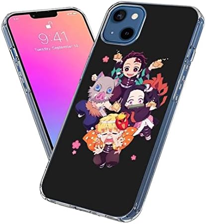Telefon tok Kompatibilis az iPhone SE 3./2./8/7 (4.7) az Ügy Japán Manga Főiskola Anime Aranyos Rajzfilm Vadász Ütésálló