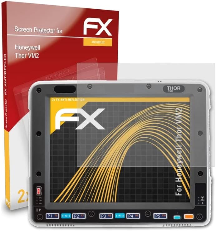 atFoliX képernyővédő fólia Kompatibilis Honeywell Thor VM2 Képernyő Védelem Film, Anti-Reflective, valamint Sokk-Elnyelő