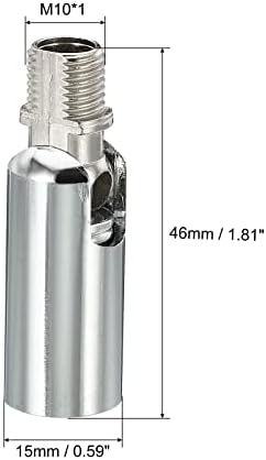 PATIKIL Ferde Mennyezeti Lámpa Adapter, 3 Csomag 180 Fokos M10 Szál Mennyezeti Csillárok Medál Világítási Adapter Szög vagy