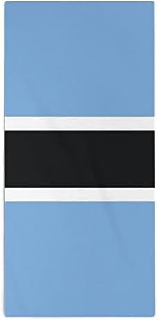 Zászló Botswana Mikroszálas Törölközőt, Szuper-Nedvszívó Törülközővel Gyors Száraz Törlőkendő