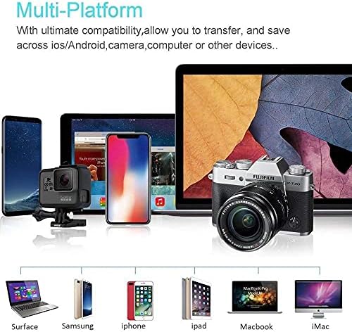 BoxWave Smart Modul Kompatibilis Realme 10 Pro+ - AllReader SD Kártya Olvasó, microSD Kártya Olvasó SD-Kompakt USB Realme