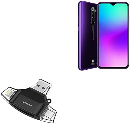 BoxWave Smart Modul Kompatibilis BLU G90 Pro (Smart Modul által BoxWave) - AllReader SD Kártya Olvasó, microSD Kártya Olvasó