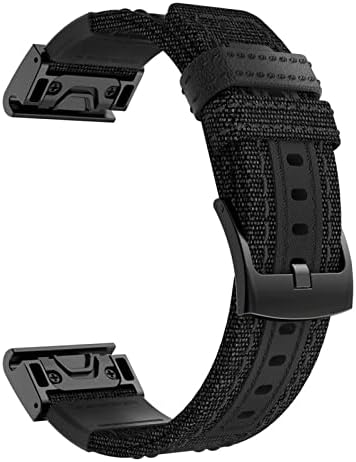 BUDAY 26 22mm gyorskioldó Watchband Szíj, A Garmin Fenix 6 6X 5X Pro 5Plus MK2i Enduro D2 Delta PX Óra Easyfit karkötő