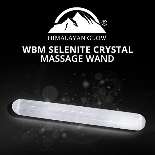 Himalájai Fény a SIEMENS Selenite Crystal Masszázs Pálca 6 Hüvelyk, Marokkói Gyógyító Kristály a Legjobb Ajándék, lakberendezés