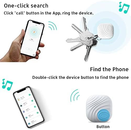 Nutale kulcskereső, Bluetooth Nyomkövető Elem Lokátor kulcstartó a Kulcsok Pet Pénztárca vagy Hátizsákok, Táblagépek, az
