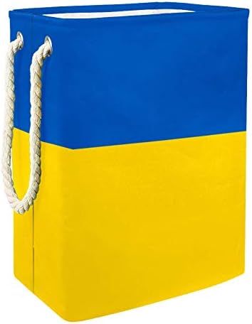 Unicey Zászló Ukrajna Nagy Tároló Bin Fürdőszoba, Hálószoba, Otthon, Játékok, Ruházat Szervezet