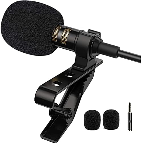 ZHUHW Csiptetős Hajtóka Mikrofon, Többirányú Mikrofon, Könnyen Klip Rendszer Tökéletes Felvételi Interjú