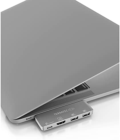 TerraTec 251737 USB C Típusú Adapter Szürke