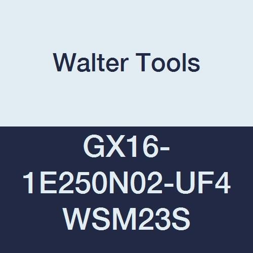 Walter Eszközök GX16-1E250N02-UF4 WSM23S Keményfém Tigris-Tec Grooving Váltólapkás Fordult Be, 0.008 Sarok Sugara, 0.098