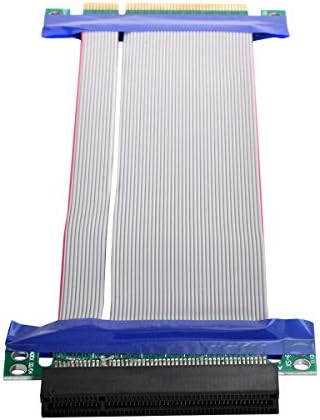 Xiwai PCI-E Express 8X, hogy 8X Férfi-Nő Slot Kelő Bővítő Kártya Szalag Flexibilis Kábel, 20cm