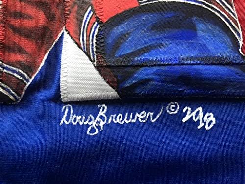 Mark Messier dedikált, aláírt jersey New York Rangers Steiner Kézzel Festett