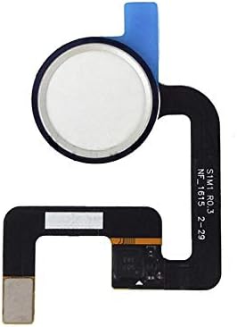Ujjlenyomat-Érzékelő Home Gombot Csatlakozó Flex Kábel Kompatibilis a Google Pixel 1 XL M1 5.5 (Fehér)