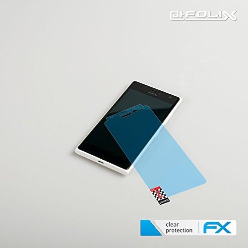 atFoliX Képernyő Védelem Film Kompatibilis Nokia Lumia 730/735 képernyővédő fólia, Ultra-Tiszta FX Védő Fólia (3X)