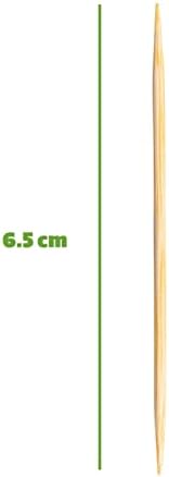 [300 Gróf] Bambusz Csomót Csákány - 4.75 Hüvelyk Előétel, Szendvics, & Koktél-Italok, Nyárs Fogpiszkáló