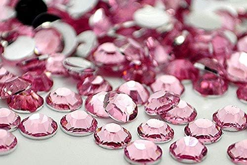 Xucus Sötét Rózsaszín Gyanta Flatback Gyöngyök, a Nail Art/Ruha/Dekoráció (2mm 3mm 4mm 5mm 6mm) 10000~100000pcs/táska - (Szín: