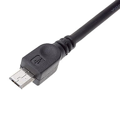 Mikro-USB 2.0-USB 2.0 M/F Kábel (0.2 M)