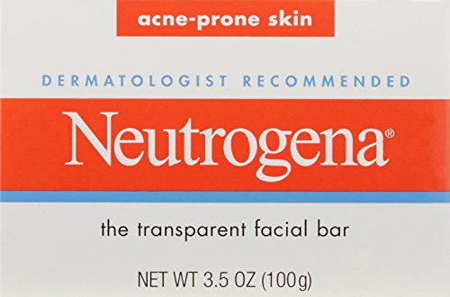 Neutrogena Arc Tisztító Bár a Kezelés Pattanásos Bőr, a Nem-Gyógyszeres & Glicerin-Gazdag Hipoallergén Tápszer Nem Mosószerek,