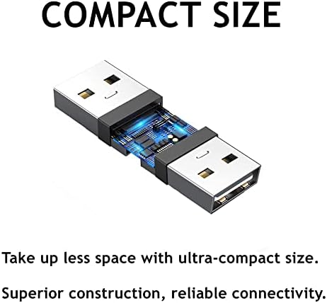 PENGLIN 10Pack USB 2.0 Panel szerelő Csatlakozó,Ipari USB-Át Csatlakozó, Női Válaszfal Adatok Hosszabbító Adapter Vízzel/Dustcap