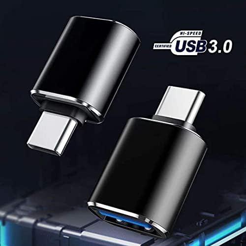 EBEETECH 3 Csomag 3,5 MM-es Női Hang, hogy USB-C Férfi Adapter, USB-C Női USB Férfi Adapter, USB-Női-USB C Férfi Adapter